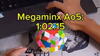 Megaminx Ao5 10215 [upl. by Karola674]