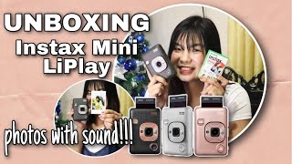 Unboxing Fujifilm Instax Mini LiPlay [upl. by Reagan]