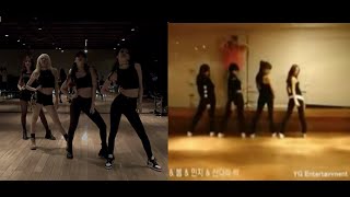 2NE1 amp Black Pink DANCE PRACTICE Predebut [upl. by Biegel589]