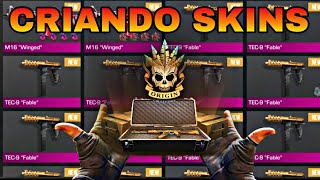 CRIANDO SKINS ATÉ CHEGAR NA ARCANE STANDOFF2 🔥 EM BUSCA DA AK TREASURE HUNTER 🔥 [upl. by Wally590]