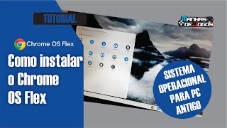 Como instalar o Chrome OS Flex  2024 [upl. by Wawro]