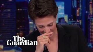 Rachel Maddow breaks down during report on tender age shelters [upl. by Loredo]