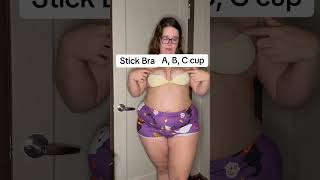 Stick bra on TikTok shop ￼ [upl. by Atsahc541]