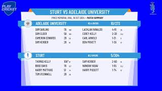 Sturt v Adelaide University [upl. by Aihsein]