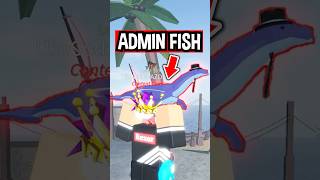 I Got SECRET ADMIN FISH In Roblox Fisch [upl. by Lyrehc]