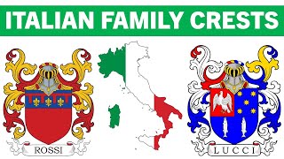 Italian Family Crests [upl. by Whall776]