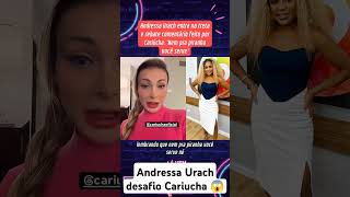 ANDRESSA URACH DESAFIA CARIUCHA [upl. by Emanuela]