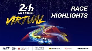 Full Race Highlights  24 Hours of Le Mans Virtual [upl. by Komsa]