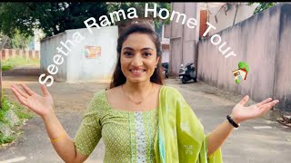 Seetha Rama Home Tour 🏡  shooting set tour 🎥  Kannada Serial  Vaisshnavi [upl. by Hera]