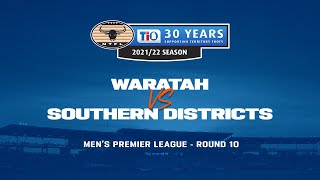 Waratah v Southern Districts  Round 10 202122 TIO NTFL Mens Premier League [upl. by Moses]