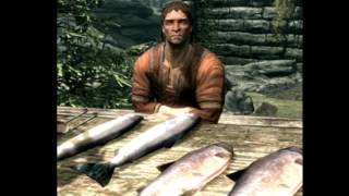 Skyrim Fresh Fish [upl. by Airetahs]