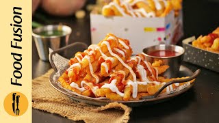 Street Style Masala French Fries At Home Recipe by Food Fusion [upl. by Eibbil313]