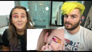 My Boyfriend Guides Me Through A Makeup Tutorial [upl. by Wetzell]