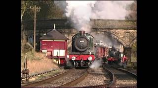 04 KWVR 180207 Keighley amp Worth Valley Railway Winter Gala 2007 [upl. by Neladgam]