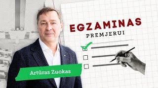 „Egzaminas premjerui“ AZuokas įsitikinęs – šiandien proto poreikis politikoj nėra pats didžiausias [upl. by Kcira]