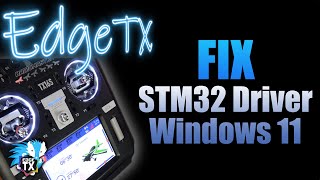 SOLVED TX16s STM32 Driver for Windows 11 [upl. by Erika645]