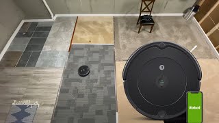 The TESTING Room  Robot Vacuum Test  iRobot Roomba 692 [upl. by Ennire178]