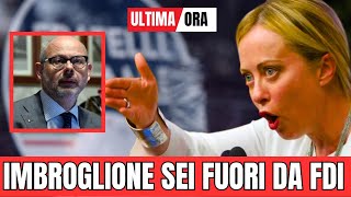 INCREDIBILE ESPULSIONE DI ANDREA DI BERTOLDI DA FRATELLI D’ITALIA DI GIORGIA MELONI ECCO PERCHÉ [upl. by Guthry]