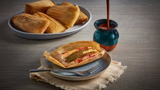 Receta de TAMALES DE RAJAS fácil  RECETAS MEXICANAS [upl. by Nedrud]