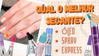 QUAL MELHOR SECANTE PARA ESMALTE [upl. by Inacana641]