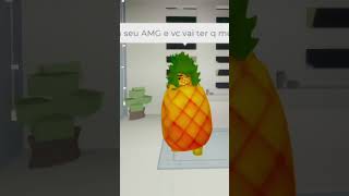 Eu sou um abacaxi🍍 roblox memes brookhaven robloxmemes robloxshorts [upl. by Fredette626]