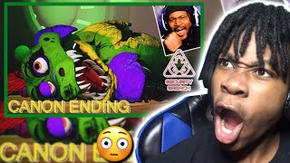 CoryxKenshin  RIP MONTY SECRET ENDING FNAF Security Breach Part 7  REACTION [upl. by Rebmeced]