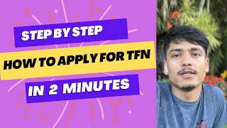 How to apply for TFN in Australia  Apply for your Tax File Number in 2 Minutes [upl. by Mac196]