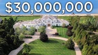 Inside a WorldClass 30000000 Private Beach Estate on Nantucket Sound [upl. by Moberg]