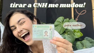 como tirar a cnh mudou meu jeito de ver a vida [upl. by Eelimaj934]