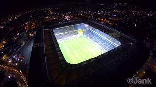 Gökyüzünden Derbi Heyecanı Şükrü Saraçoğlu Stadyumu [upl. by Hnoj869]