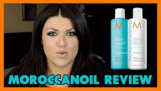 Moroccan Oil Hydrating Shampoo amp Conditioner  REVIEW  Irvy [upl. by Fronniah]