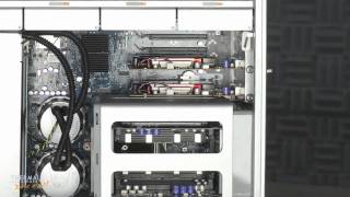 Asetek Liquid Cooled amp Overclocked Apple Mac Pro [upl. by Suckram]