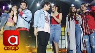 ASAP RonLia LoiSon LizQuen sing quotDahil Sayoquot [upl. by Haissi]