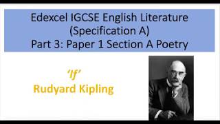 Analysis of If by Rudyard Kipling [upl. by Adnaval]