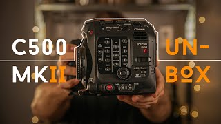 Canon C500 MK II Unboxing  Arkitek Creative [upl. by Anneehs]