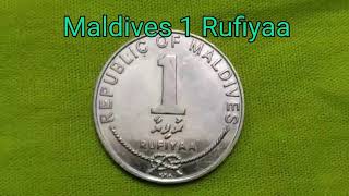 Value of Maldives 1 Rufiyaa coin  Maldives currency Maldives Rufiyaa coin [upl. by Stanwinn]