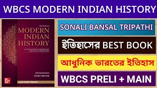 📌 WBCS Modern Indian History Book By Sonal Bansal amp Snehil Tripathi  Mcrawhill Book [upl. by Honig96]