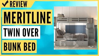 MERITLINE Twin Over Bunk Bed [upl. by Elocyn952]