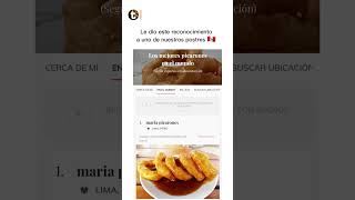 LOS PICARONES entran al TOP 10 de los ‘50 MEJORES POSTRES fritos del mundo’ 👏😋🇵🇪  shorts [upl. by Ynaittirb]