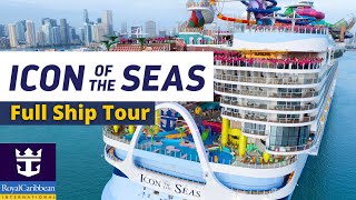 Royal Caribbean Icon of the Seas Full Tour amp Review 2024 Worlds Largest Cruise Ship [upl. by Rim]