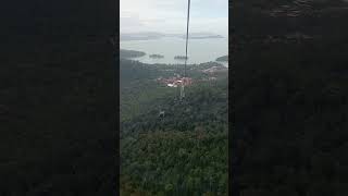 the worlds steepest skycab in Malaysia skycable malaysia incredible clouds naturelovers [upl. by Nickey]