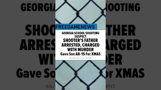 GEORGIA School Shooters Father ARRESTED on Murder Charges breakingnews newshorts [upl. by Huba]