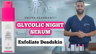 Transform Your Skin Overnight Drunk Elephants Framboos Glycolic Night Serum  Dr Somji Reviews [upl. by Supmart]