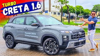 CRETA 16 TURBO 2025 review completo e PREÇO [upl. by Niffirg]