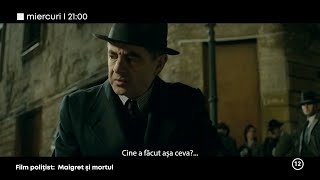 Maigret şi mortul cu Rowan Atkinson la TVR1 [upl. by Beeck450]