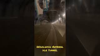 Woolwich Arsenal dlr tunnel dlr tfl londonlife [upl. by Folsom371]