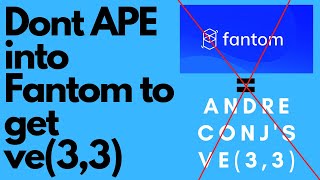 You will NOT get Andres ve33 SOLID airdrop for buying FANTOM FTM protocols EXPLAINED [upl. by Nalahs]