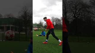 BEST FOOTBALL GOAL ON YOUTUBE 🔥 Shorts Football [upl. by Melodie413]