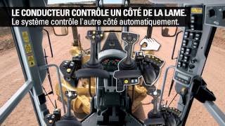 Niveleuses CAT GRADE CONTROL  Controle de devers [upl. by Culosio]