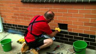 How to Replace a Brick Wall Vent  DIY at Bunnings [upl. by Wallach]